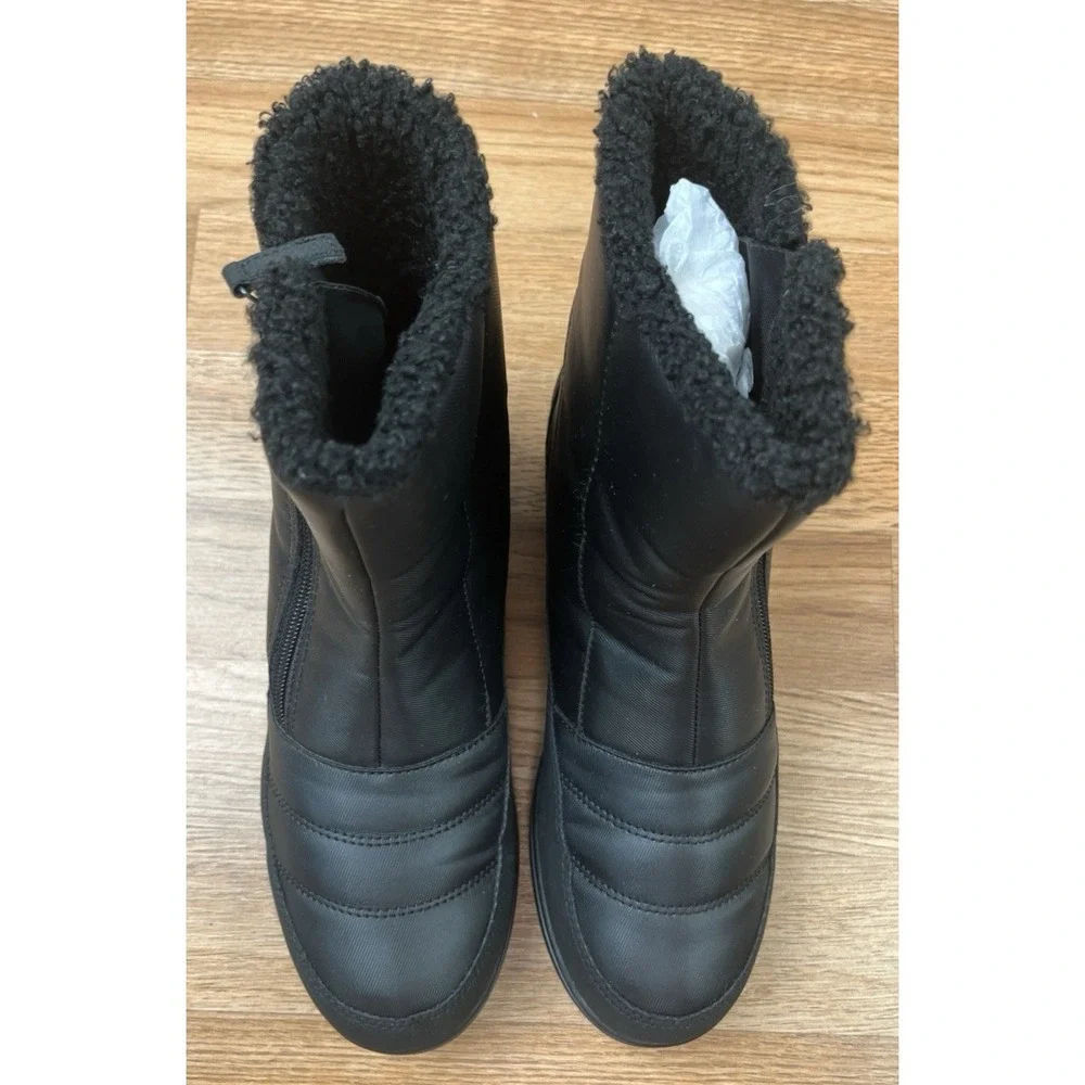 JBU Snowbound Black Winter Boots Women's Size 6.5